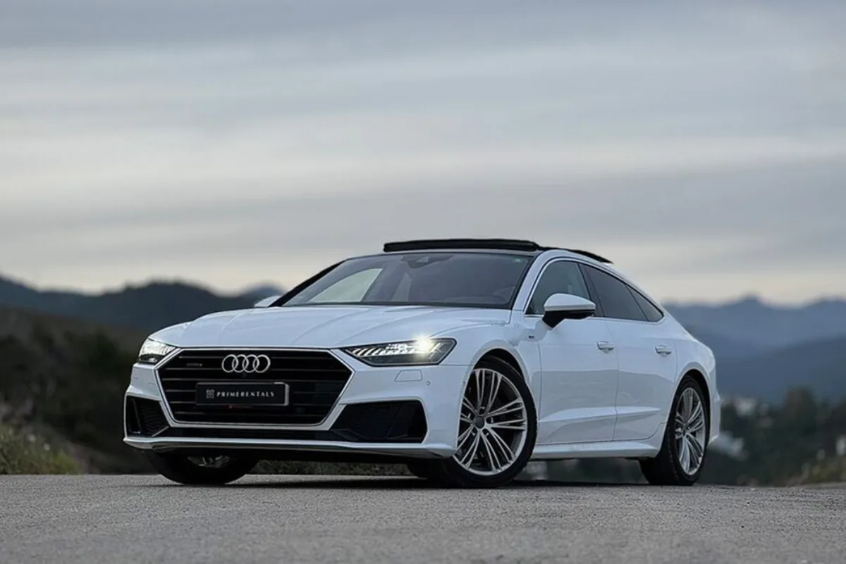 Rent Audi A7 55TFSI S-line in Marbella