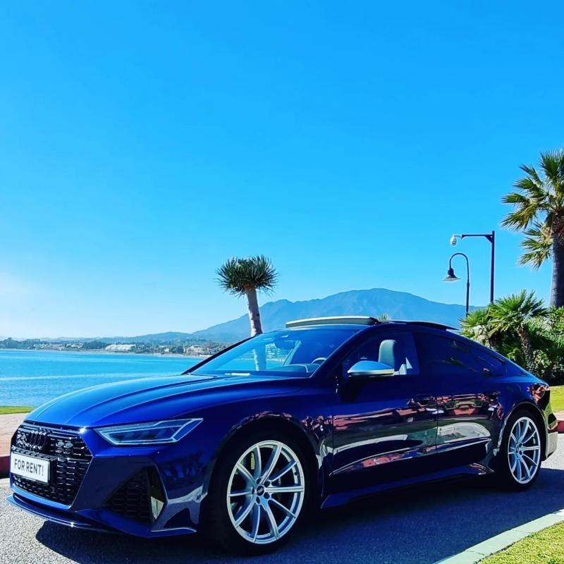 Rent Audi RS7 in Marbella