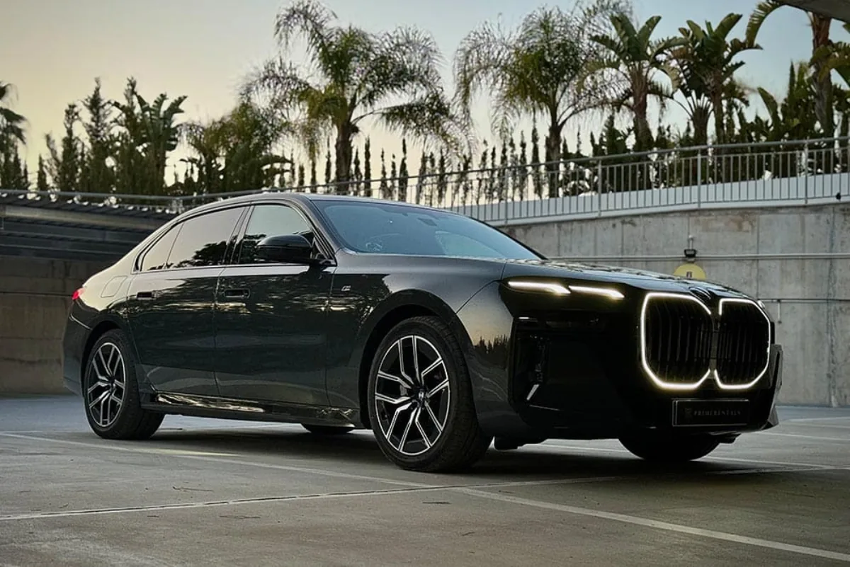 Rent BMW 740d in Marbella