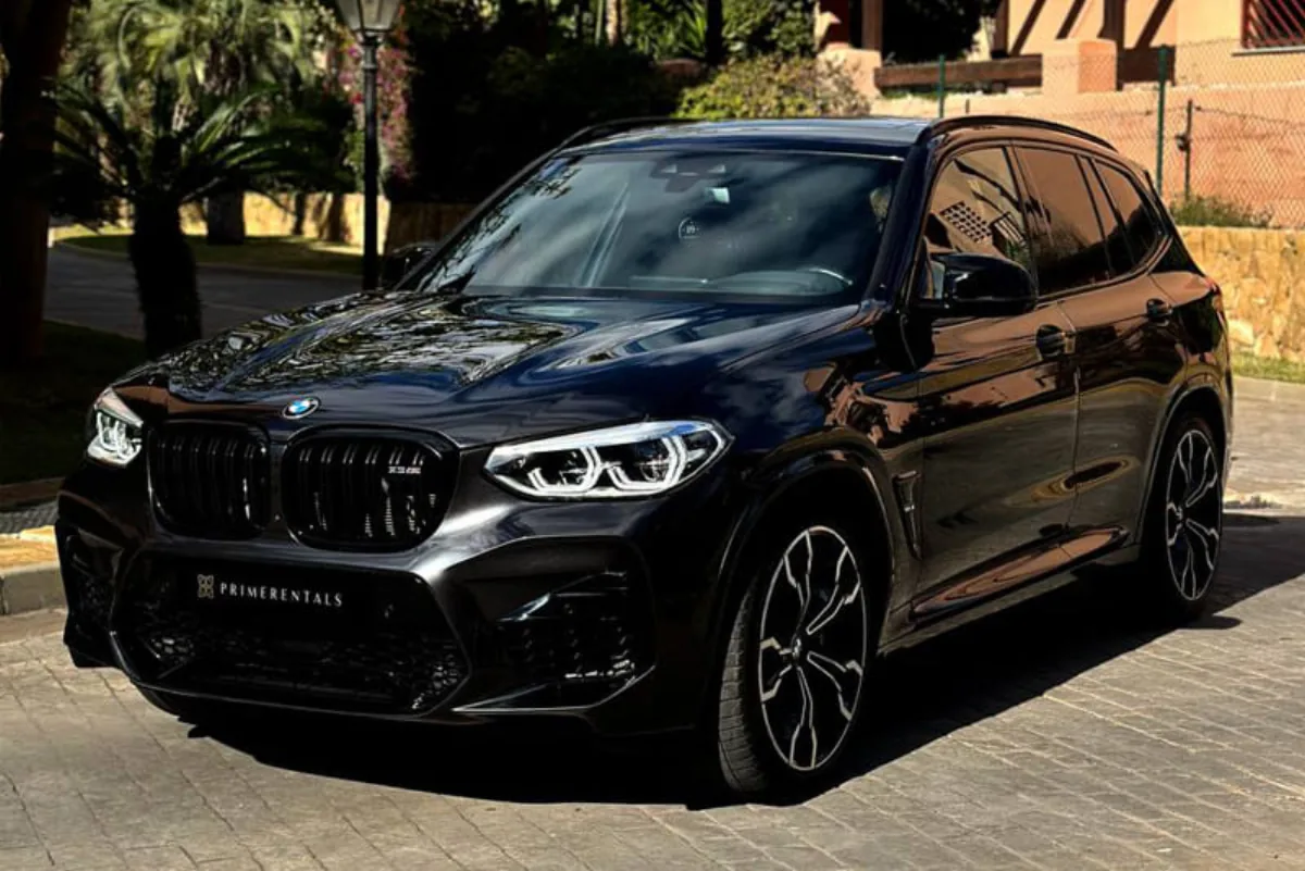 Rent BMW X3 M Competition in Marbella