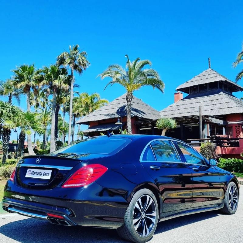Rent Mercedes-Benz S550 in Marbella