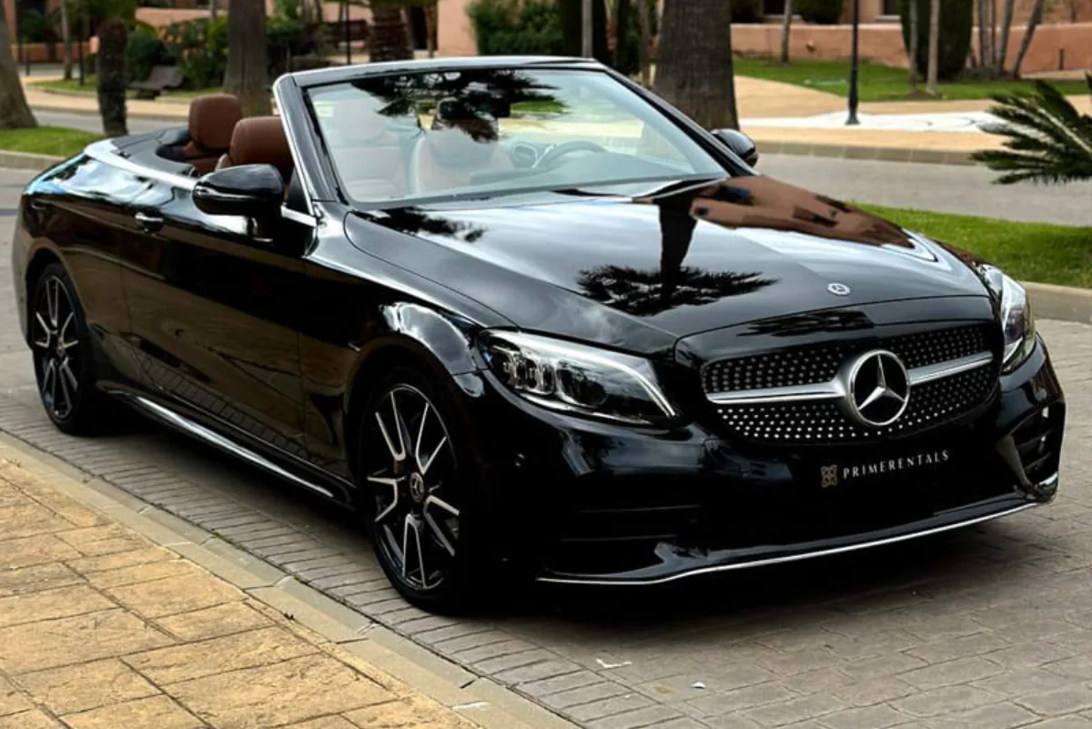 Rent Mercedes-Benz C-Class Cabrio in Marbella