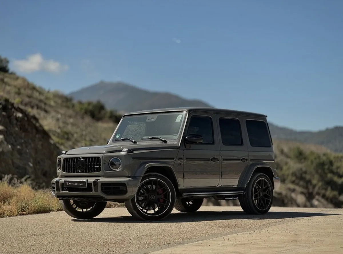 Rent Mercedes-Benz G63 AMG in Marbella
