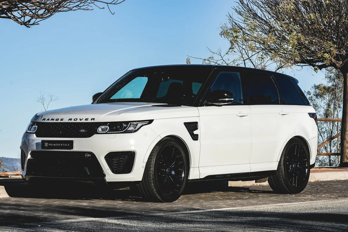 Rent Range Rover Sport SVR in Marbella