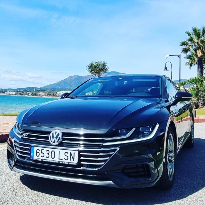 Rent VW Arteon R-line in Marbella